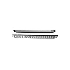 2X Silver Side Steps Nerf Bars Running Board For Grand Highlander 2024-2026 picture