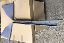 🔥 1994-1997 Dodge Ram Kick Panels Sill Plates Gray OEM 1500 2500 Quad Cab picture