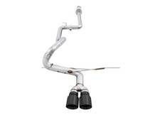 AWE Tuning 3020-33036 Track Catback Exhaust-Black Tips for 13-18 Ford Focus ST picture