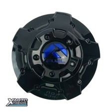 Fuel Off-Road Gloss Black Wheel Center Cap w/ Blue Logo 1003-88GBK picture