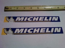 2 Michelin Tire Decals Sticker Shroud Graphics Swingarm decal Factory Race Bike picture