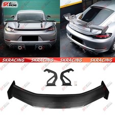 Fits 2013-24 Porsche 718 982 981 Cayman Boxster Dry/Wet Carbon Rear Spoiler Wing picture