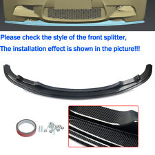 For 10-2013 BMW E92 E93 AK Style Carbon Fiber Look Front Bumper Lip Splitter LCI picture