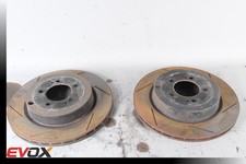 DBA for 08-15 Mitsubishi Evolution X Rear Slotted 4000 Series Rotor picture