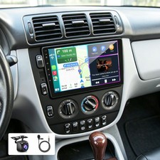 4+64G for Benz ML320 1998-2002 Apple Carplay Android 15.0 Car Stereo Radio + Cam picture