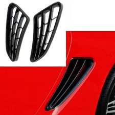 Carbon Fiber Side Vent Air Duct Intake Cover For Porsche Cayman 987 2005-2012 picture