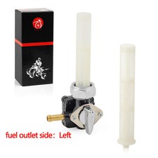 Fuel Valve Petcock 22mm Left Spigot For Harley Softail 1984-2013 VACUUM Petcock picture