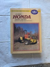 Clymer 1977 1978 1989 1980 1981 1982 1983 1984 Honda Odyssey Shop Manual picture