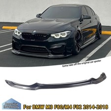 For BMW M3 F80/M4 F82 Sedan 2014-2018 Carbon Fiber Front Lip picture