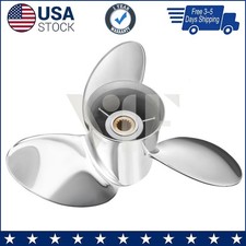 14 1/4 x 17 Stainless Steel Boat Propeller for Yamaha 150-250HP 15 Tooth LH picture