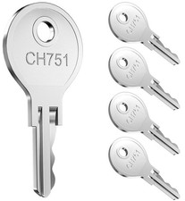 5 New CH751 Keys RV Lock Keys  For Compartments Campers Cabinet Door Hatch Locks picture