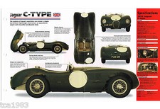 1951/1952/1953 JAGUAR C-TYPE IMP Brochure picture