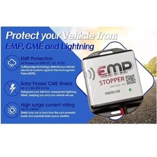EMP Protection Shield for Vehicle Lightning Solar CME Flare Surge Arrestor 12V picture