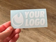 Your Logo Vinyl Decal - Any Single Color Logo Die Cut Custom Decal picture