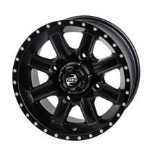 TUSK 4/156 Cascade Wheel 14x7 4.0 + 3.0 Matte Black for UTV picture
