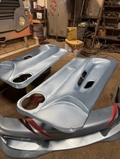 91-93 Nissan 240sx S13 Aftermarket Pair of Left and Right Door Trim Panels picture