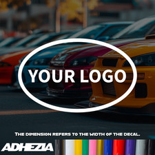 Your Logo Vinyl Decal Sticker - Design for Cars, Bumpers, Windows, Logo, Custom picture