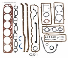 Full Overhaul Gasket Set for GM Chevrolet 230 250 292 w/ Late Rear Main Seal picture