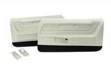 Deluxe Door Panels W/O Trim - White for 1968-1969 Camaro picture