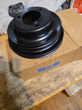1969-75 NOS GM Chevy Big Block Chevy 3 Groove Crank Pulley 396 427 454 14025185 picture