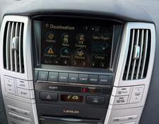 2004-2009 Lexus RX330 RX350 Navigation Display Radio Climate Screen 86110-48320 picture