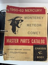 1960 - 62  Mercury Master Parts Catalog Chassis & Body picture
