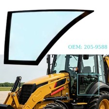 Lower Left Hand Door Glass 205-9588 For Caterpillar 416E 420E 420F 428F 422F430E picture