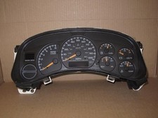 2000-2002 Chevy Silverado 1500 2500 3500 Speedometer Gauge Cluster US MPH Clean picture