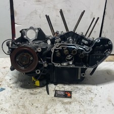 00-02 Harley Sportster XL 883 1200 OEM Black Engine Crankcase Set Case NICE picture