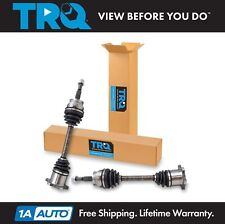 TRQ New Complete Front CV Axle Shaft Assembly Pair 2pc for Titan Armada QX56 picture