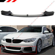 Performance Style Front Lip Splitter For 14-2020 BMW F32 4 Series M Sport Bumper picture