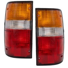 Tail Light Set For 1989-1995 Toyota Pickup Truck Rear Tail Lamp With Bulbs picture