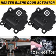 2X HVAC Heater Air Blend Door Actuator Fit for Chevrolet Impala Corvette 604-108 picture