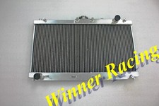 56MM Aluminum Radiator Fit Mazda Miata MX5 MT 1999-2005 NB B6 BP 1.6L 1.8LT picture