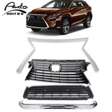 Front Grille Molding Chrome Bezels & Trim For 2016-2019 Lexus RX350 RX450h NEW picture