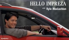 [VHS] Subaru Impreza video Hello Impreza Kyle MacLachlan sports wagon sedan WRX picture