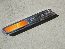 1969 1970 Ford F250 chrome hood mount emblem original picture