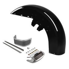 Vivid Black Front Fender Fit For Harley Electra Glide Road King 1989-2013 picture