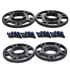 4) 15mm+20mm BONOSS for Porsche Taycan Turismo Wheel Spacer 5x130 CB71.6 + Bolts picture