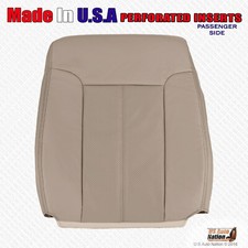 2011-2016 Ford F250 Lariat Passenger Side Top Cover Perforated Leather Adobe Tan picture