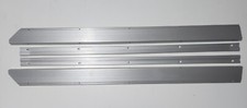 NEW Porsche 911 930 Aluminum Carpet Trim & Door Sill Plate  1965 -73  SILVER picture