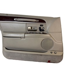 2003 - 2011 Lincoln Town Car Drivers side Front Door Panel Trim Stone / Grey picture