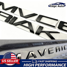 3D Rear Tailgate Badge For Maverick Letter Emblem Matte Black Decal Nameplate picture