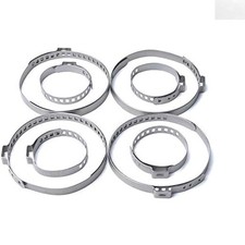 Comprehensive Stainless Steel Drive Shaft Kit – 8 Adjustable Clamps for Vehicles picture