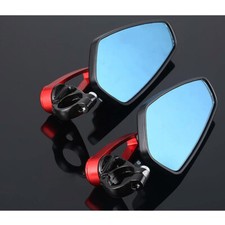 Universal CNC Motorcycle Rearview Side Mirrors For Suzuki Kawasaki Honda Yamaha picture