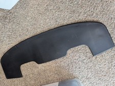 black Maserati GranTurismo M145 convertible rear deck lid trim cover oem picture