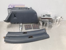 84 MERCEDES-BENZ 380SL 107 TYPE INTERIOR TRIM SET BLUE AND CHROME picture