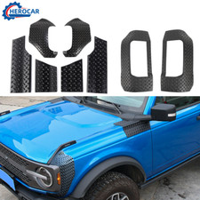 Cowl Body Armor Outer Cowl Covers Corner Guards & Rear Taillight Trim For Bronco picture