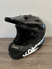 Kali Zoka Bicycle Helmet Black Blue ABS Shell EPS Foam Liner Sz S 54-55cm picture