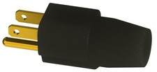 Southwire Generator Ground Plug Surge Guard 3 Pin Black 44400 picture